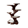 Grovia Sculpted Solid Wood Tree-Inspired Cat Tree Shelf Dark Walnut - Timberustic Tree-Inspired Cat Tree Shelf