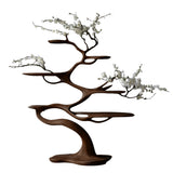 Hanamori Handcrafted Solid Wood Tree Bookshelf