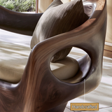 Elaris Sculpted Solid Wood Sofa - Timberustic Sofa