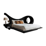 Harmona Organic Flow Solid Wood Headboard and Bed Frame