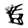 Hartwell Rise Handcrafted Solid Wood Deer Bookshelf