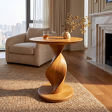 Helixa Handcrafted Solid Wood Side Table SPA257235 - Timberustic Side Table
