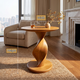 Helixa Handcrafted Solid Wood Side Table SPA257235 - Timberustic Side Table