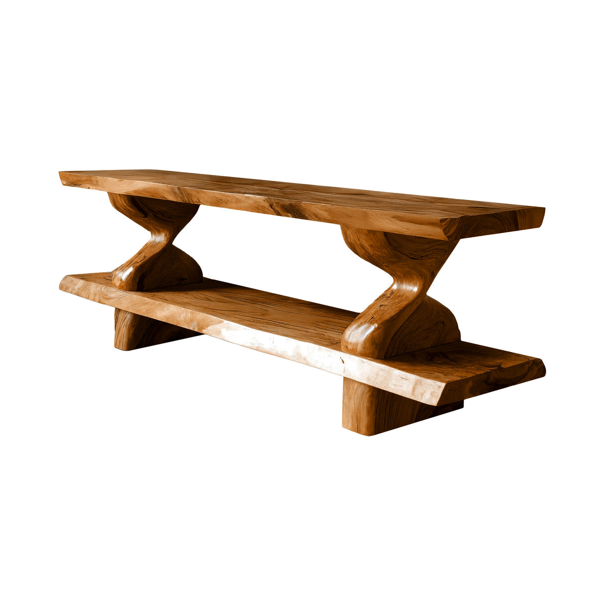 Helixcrest Solid Wood TV Console