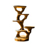 Holloway Sculpted Solid Wood Tree-Inspired Cat Tree Shelf Teak - Timberustic Tree-Inspired Cat Tree Shelf