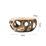 Hollowgrove Handcrafted Solid Wood Coffee Table - Timberustic Coffee Table