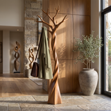 Ironbark Handcrafted Sculpted Solid Wood Tree Coat Rack - Timberustic Tree Coat Rack
