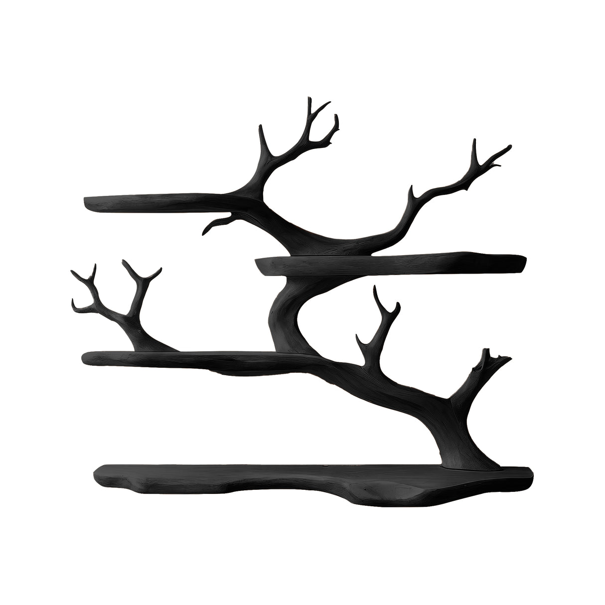 Ivorwyn Handcrafted Solid Wood Tree Bookshelf