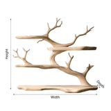 Ivorwyn Handcrafted Solid Wood Tree Bookshelf