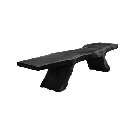 Kael Nature-Inspired Solid Wood Outdoor Bench