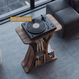 Kaelith Handcrafted Solid Wood Record Player Stand SPA285893