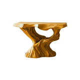Kaelith Treeform Sculpted Solid Wood Freestanding Bathroom Vanity Teak - Timberustic Freestanding Bathroom Vanity