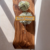 Kaelor Sculpted Solid Wood Mountain Floating Shelf - Timberustic Floating Shelf