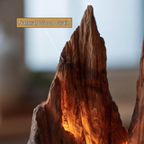 Kaelspire Sculpted Mountain Table Lamp - Timberustic Table Lamp