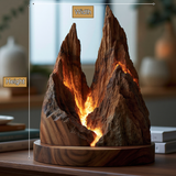 Kaelspire Sculpted Mountain Table Lamp - Timberustic Table Lamp