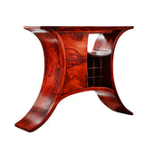Kaelthor Handcrafted Solid Wood Bar Cabinet
