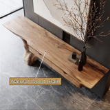 Kaelvorn Solid Wood Sculpted Console Table - Timberustic Console Table