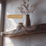 Kaldren Live Edge Solid Wood Floating Shelf SPA235332 - Timberustic Floating Shelf
