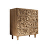 Kavana Hand-Carved Solid Wood Sideboard Cabinet