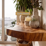 Kavion Live Edge Solid Wood Floating Shelf SPA486225 - Timberustic Floating Shelf