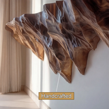 Kryveth Live Edge Solid Wood Mountain Floating Shelf SPA215478 - Timberustic Floating Shelf