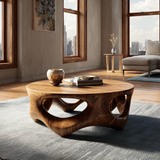 Latticewood Handcrafted Solid Wood Coffee Table - Timberustic Coffee Table