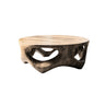 Latticewood Handcrafted Solid Wood Coffee Table Natural Oak - Timberustic Coffee Table