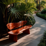 Leafform Solis Solid Wood Outdoor Bench - Timberustic Bench