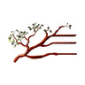 Lignara Live Edge Solid Wood Tree-Inspired Bookshelf Mahogany - Timberustic Tree Bookshelf