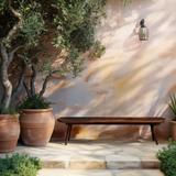 Liora Organic Modern Solid Wood Indoor Bench