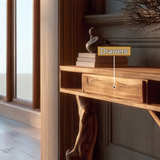 Liorath Sculpted Solid Wood Console Table SPA209582