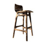 Lioren Arc Solid Wood Bar Stool Natural Oak - Timberustic Bar Stool