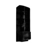 Lioren Sculpted Solid Wood Bathroom Cabinet Black - Timberustic Bathroom Cabinet