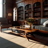 Lirven Arch Solid Wood Coffee Table