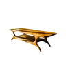Lirven Arch Solid Wood Coffee Table
