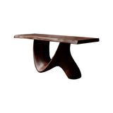 Lorvain Sculpted Solid Wood Freestanding Bathroom Vanity Dark Walnut - Timberustic Freestanding Bathroom Vanity