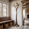 Lumebark Handcrafted Sculpted Solid Wood Tree Coat Rack