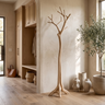 Lumebark Handcrafted Sculpted Solid Wood Tree Coat Rack