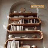 Lumira Handcrafted Solid Wood Bookshelf