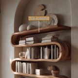Lumira Handcrafted Solid Wood Bookshelf