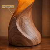 Lumora Handcrafted Solid Wood Table Lamp SPA252511 - Timberustic Table Lamp