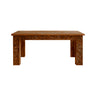 Lunara Handcrafted Solid Wood Dining Table Brown - Timberustic Dining Table