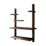 Lunara Japandi Handcrafted Solid Wood Floating Bathroom Vanity with Modular Shelves