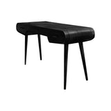 Lunara Retro Fine-Crafted Solid Wood Desk with Drawers