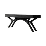 Lunaris Arc Handcrafted Solid Wood Console Table
