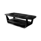 Lunaris Flow Handcrafted Wood Coffee Table