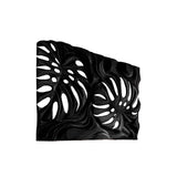 Lunaris Sculpted Solid Wood Wall Art Black - Timberustic Wall Art
