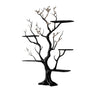 Lunavine Handcrafted Solid Wood Tree Bookshelf