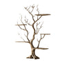 Lunavine Handcrafted Solid Wood Tree Bookshelf