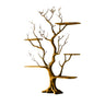 Lunavine Handcrafted Solid Wood Tree Bookshelf